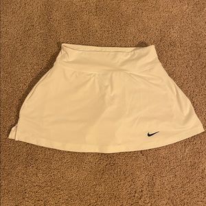 Nike White Tennis Skort